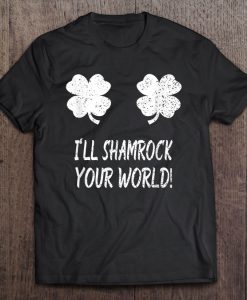 Funny I’ll Shamrock Your World St. Patrick’s Day T-SHIRT NT