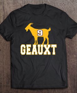 Geauxt 9 Goat Joe Burrow Football T-SHIRT NT