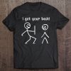 I Got Your Back Stickmans Version T-SHIRT NT