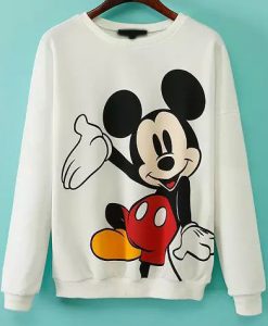 Mickey Print Sweatshirt NT