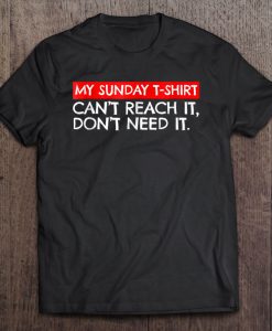 My Sunday T-Shirt NT