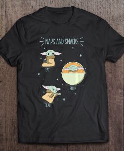 Naps And Snacks Baby Yoda T-SHIRT NT