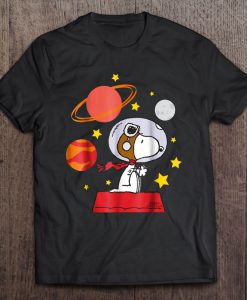 Peanuts Snoopy Space Pilot T-SHIRT NT