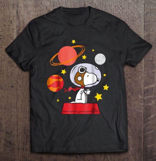 Peanuts Snoopy Space Pilot T-SHIRT NT