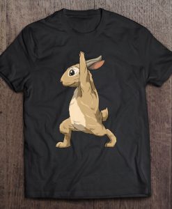 Rabbit Doing Yoga T-SHIRT NT