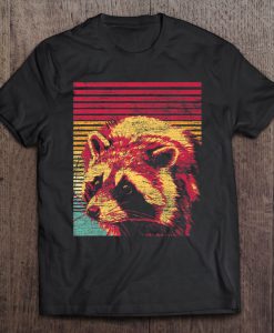 Raccoon Vintage Version T-SHIRT NT