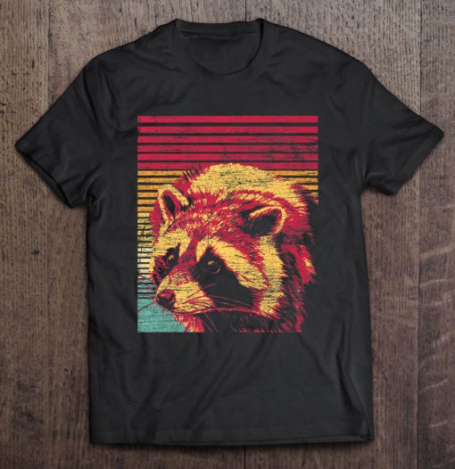 Raccoon Vintage Version T-SHIRT NT