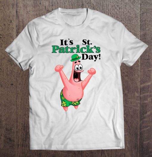 Spongebob St. Patrick’s Day T-SHIRT NT