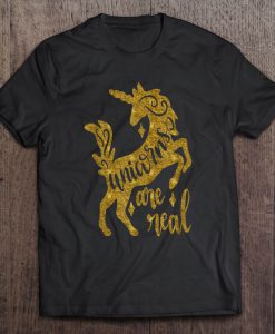 Unicorns Are Real Silhouette T-SHIRT NT