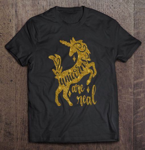 Unicorns Are Real Silhouette T-SHIRT NT