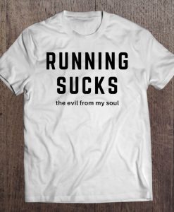 Womens Running Sucks T-SHIRT NT