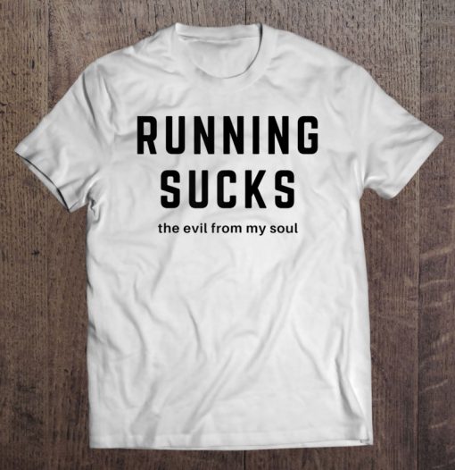 Womens Running Sucks T-SHIRT NT