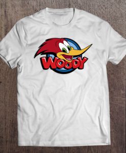 Woody Woodpecker Large Face Logo T-SHIRT NT