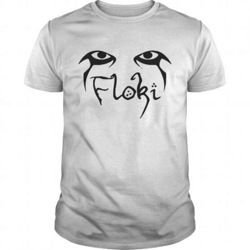 vikings floki eyes T-SHIRT NT