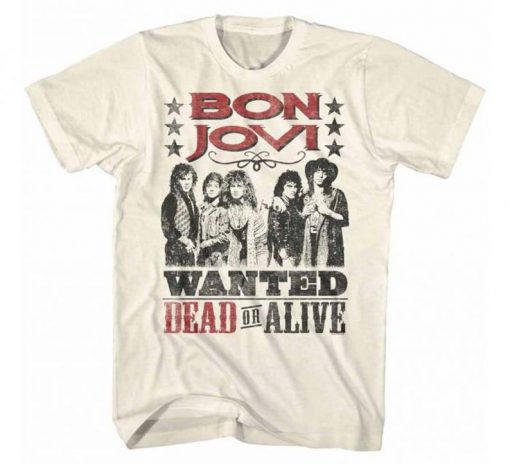 BON JOVI Dead or Alive t shirt RJ22