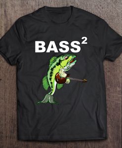 Bass Guitar And Fish Play On Words T-SHIRT NT