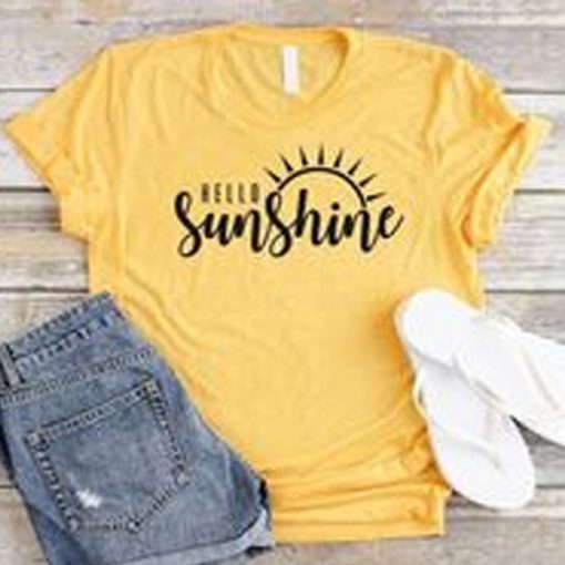 Camping sunshine t shirt RJ22