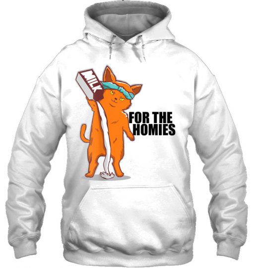 For The Homies Cat HOODIE NT