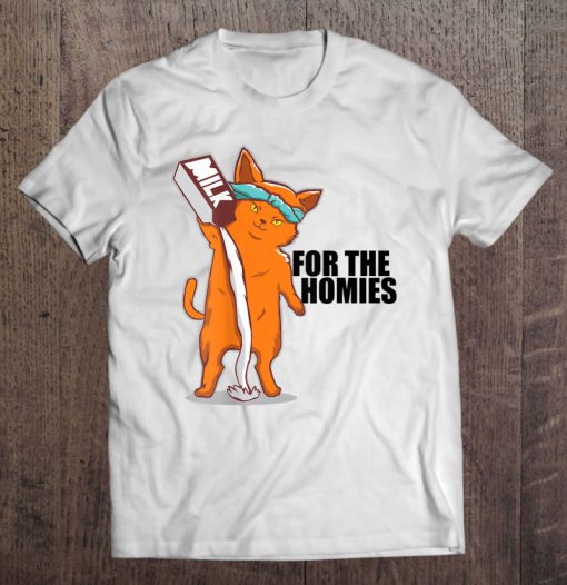 For The Homies Cat T-SHIRT NT