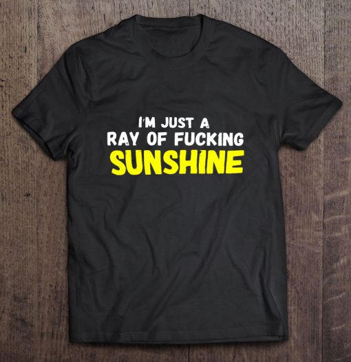 I’m Just A Ray Of Fucking Sunshine T-SHIRT NT
