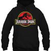 Jurassic Park Logo Grunge Version HOODIE NT