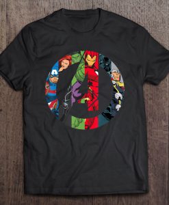 Marvel Avengers A Logo T-SHIRT NT