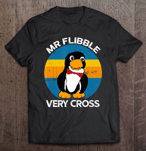 Mr Flibble Very Cross Funny Penguin Version T-SHIRT NT