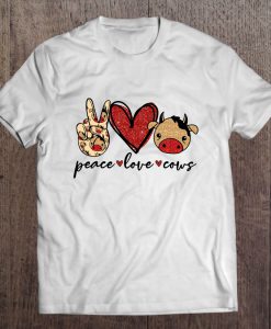 Peace Love Cows T-shirt NT