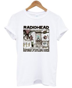 Radiohead Colored In Drawing t shirt RJ22