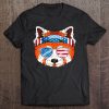 Red Panda American Flag Sunglasses Version T-SHIRT NT