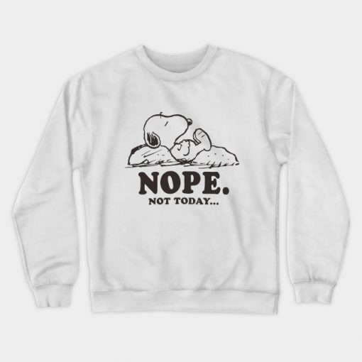 Snoopy NOPE SWEATSHIRT NT