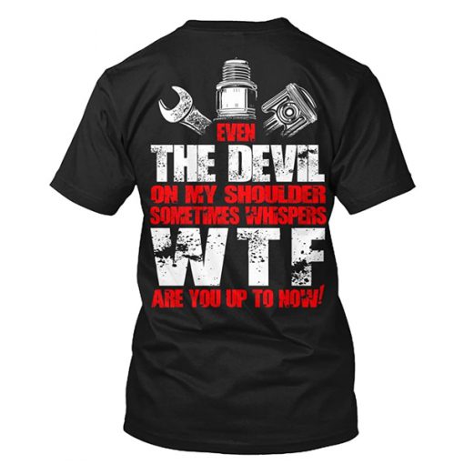 The Devil Mechanic t shirt back RJ22