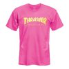 Thrasher Magazine Hot Pink t shirt RJ22