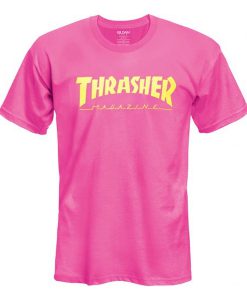 Thrasher Magazine Hot Pink t shirt RJ22