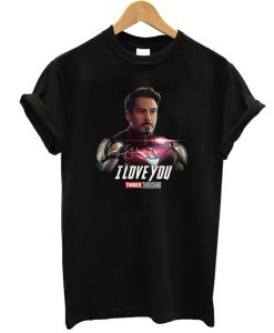 Tony Stark I love you three thousand t shirt RJ22