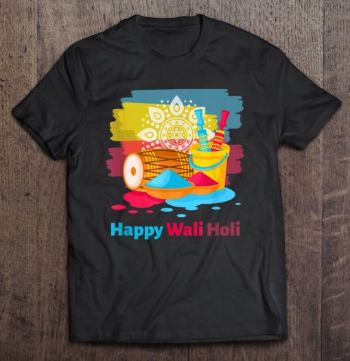 Traditional Happy Wali Holi T-SHIRT NT