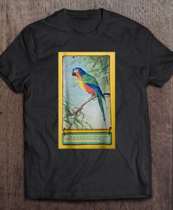 Vintage Parrot Wall Hanging T-SHIRT NT