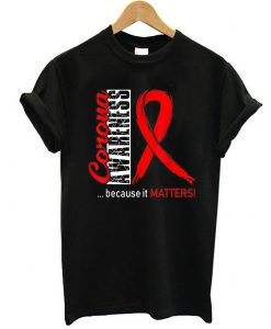 Virus Corona Awareness Because It Matters t shirt RJ22