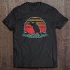 Vulture Bird Lover Sunset Vintage Version T-SHIRT