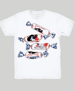 White Rabbit Candy t shirt RJ22