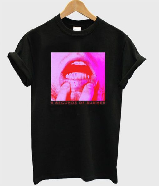 5 Seconds Of Summer Lips t shirt RJ22