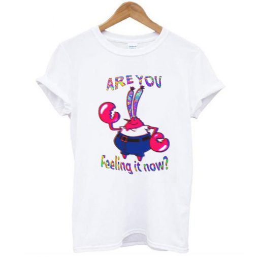 Are You Feeling It Now Mr Krabs t shirt RJ22