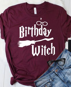 Birthday Witch t shirt RJ22