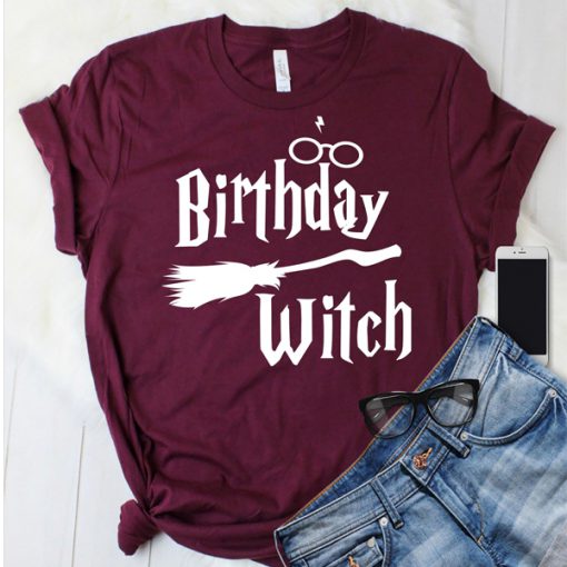 Birthday Witch t shirt RJ22