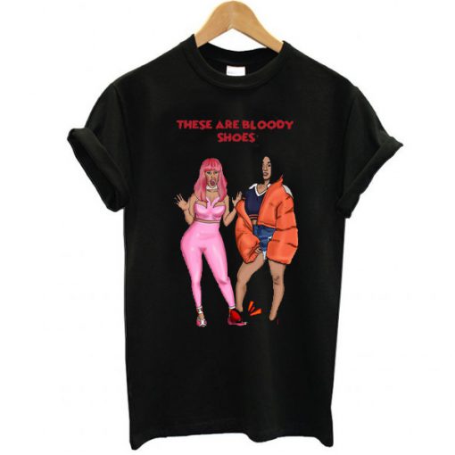 Cardi B Nicki Minaj t shirt RJ22