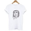 Figure Embroidered t shirt RJ22