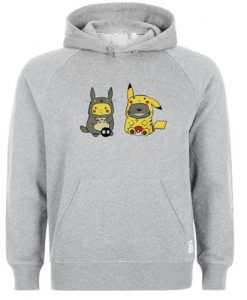 Funny Totoro Pikachu hoodie RJ22