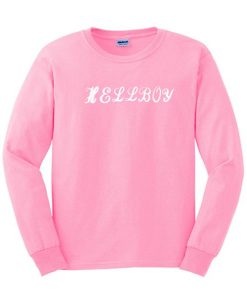 Hellboy Pink sweatshirt RJ22