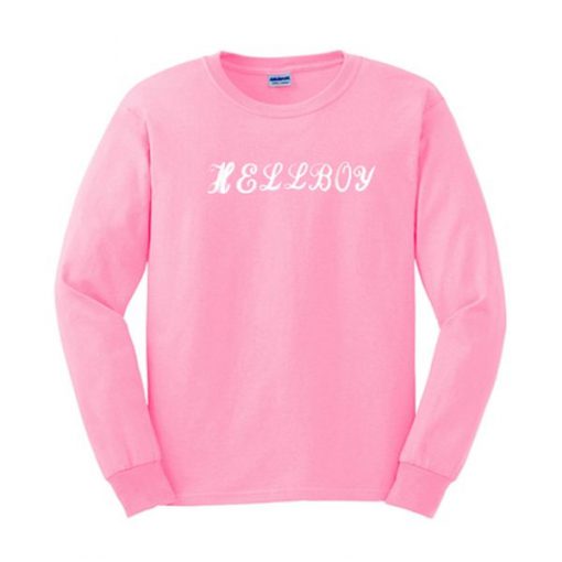 Hellboy Pink sweatshirt RJ22