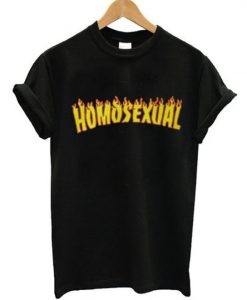 Homosexual Thrasher Flame t shirt RJ22